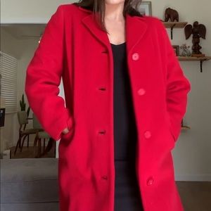 1960’s vintage red coat!